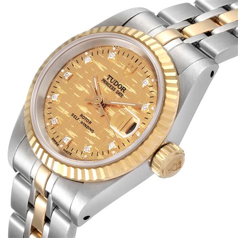 Tudor Princess Steel and Gold (two tone) 92413 